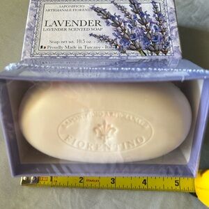 Saponificio Artigianale Fiorentino Tuscan Lavender Scented Soap 10.5oz Sealed